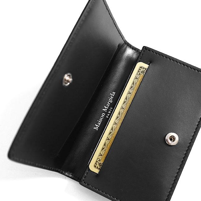 Maison Margiela メゾンマルジェラ グレイニーレザー カードケース