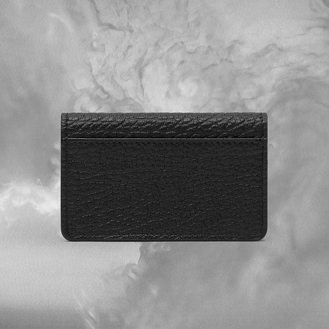 Maison Margiela メゾンマルジェラ グレイニーレザー カードケース