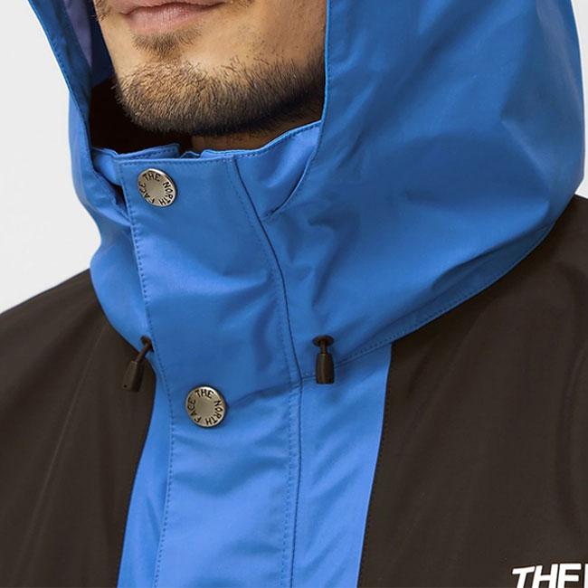 ザノースフェイス　マウンテンパーカー　ゴアテックス　レインテックス　青　S　ロゴ ザノースフェイス マウンテンパーカー ゴアテックス レ