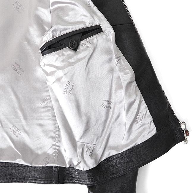 EMMETI エンメティMASSIMO マッシモ カーフレザー シングル EMMETI エンメティMASSIMO マッシモ カーフレザー シングル