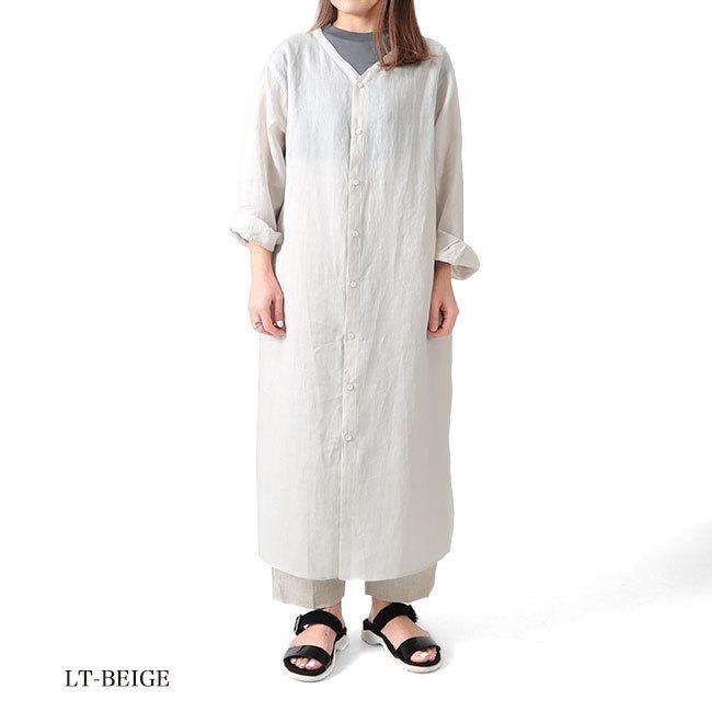 LE GLAZIK ルグラジック ラミー シャツ ワンピース JL-3799 RAM 麻