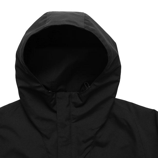 08sircus ゼロエイトサーカス ミリタリー ミディアム フーディーコート S26SS-OT01 撥水 パーカー メンズの画像