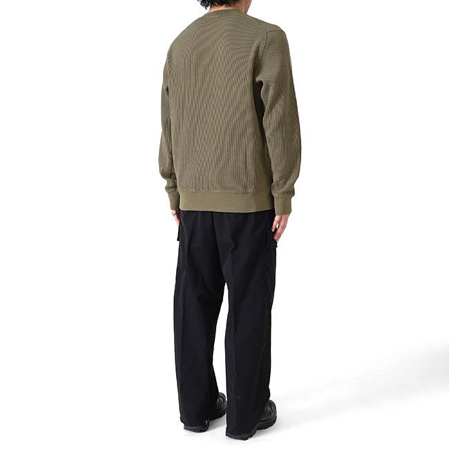 STONE ISLAND ストーンアイランド ワッフル スウェットシャツ 6100056