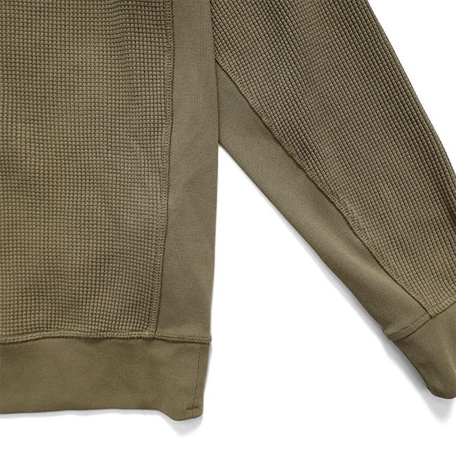 STONE ISLAND ストーンアイランド ワッフル スウェットシャツ 6100056