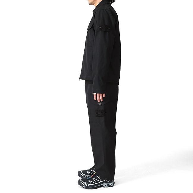 STONE ISLAND GHOST ストーンアイランド ゴーストピース コットンキャンバス ジップジャケット 1200011 シャツジャケット メンズの画像