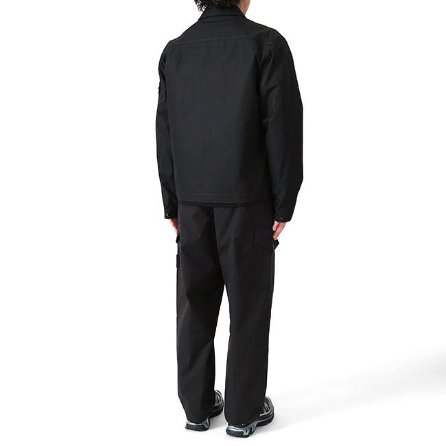 STONE ISLAND GHOST ストーンアイランド ゴーストピース コットンキャンバス ジップジャケット 1200011 シャツジャケット メンズの画像