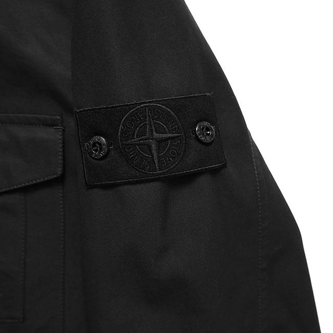 STONE ISLAND GHOST ストーンアイランド ゴーストピース コットンキャンバス ジップジャケット 1200011 シャツジャケット メンズの画像