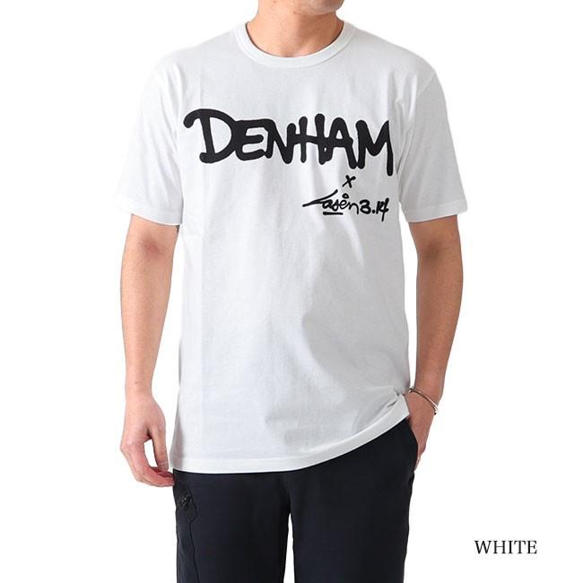 DENHAM（デンハム） DENHAM x LASER 3.14 レーザー コラボ ロゴTシャツ
