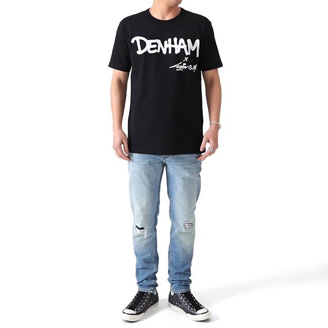 denham × laser 3.14 Tシャツ　デンハム DENHAM（デンハム） DENHAM x LASER 3.14 レーザー コラボ ロゴTシャツ