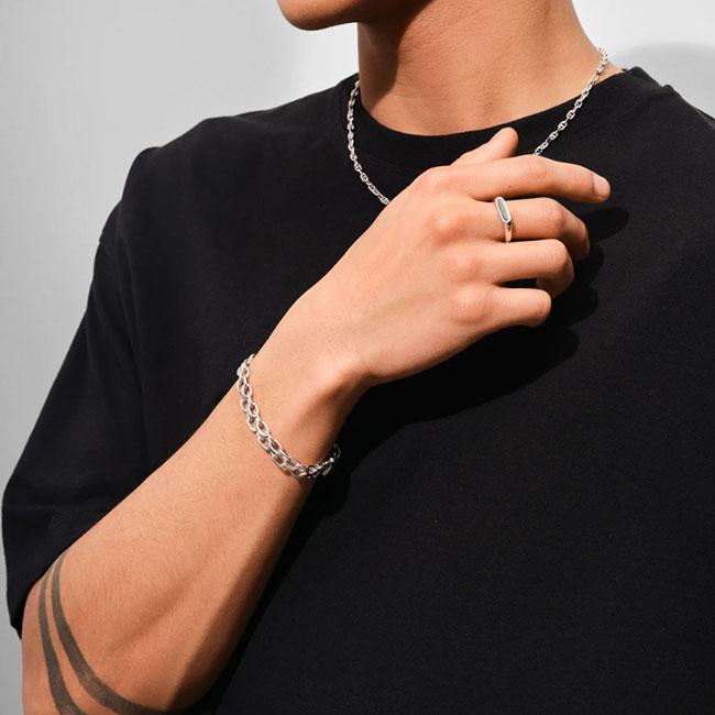 TOMWOOD トムウッド Vintage Bracelet 7.7 inch シルバー TOMWOOD トムウッド Vintage Bracelet 7.7 inch シルバー