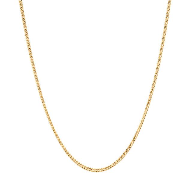 TOMWOOD トムウッド Curb Chain Slim Gold 20.5 inch ゴールド