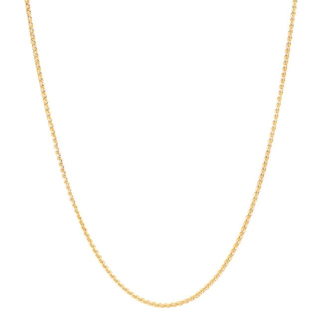 TOMWOOD ゴールドリンクチェーンネックレス TOMWOOD トムウッド Cable Chain Gold-20.5 ゴールド ケーブル