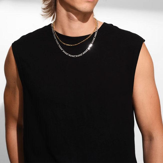 TOMWOOD トムウッド Bo Chain Slim Gold 18 inch ゴールド