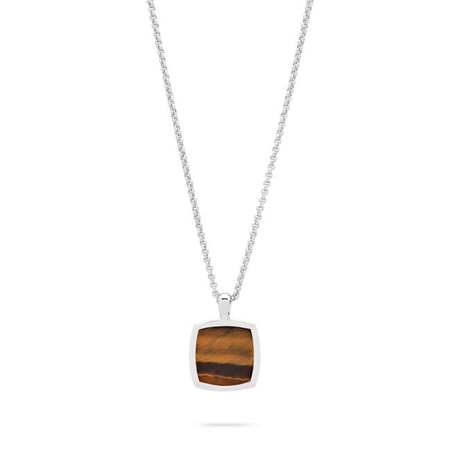 TOMWOOD トムウッド Cushion Pendant Tiger Eye 21.5 inch