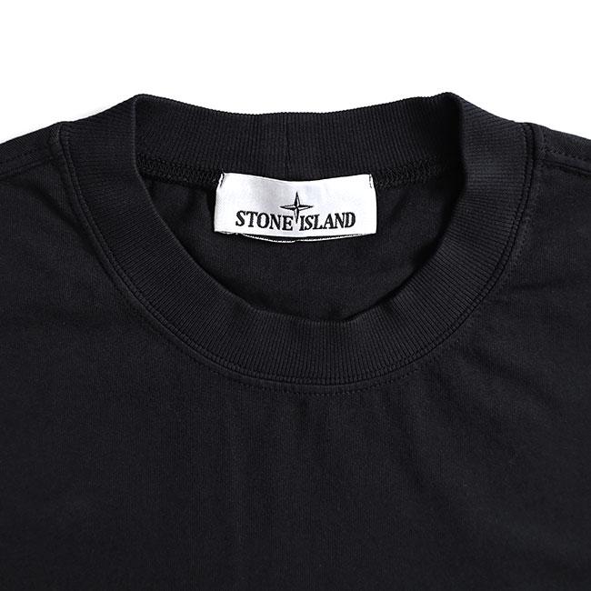 STONE ISLAND ストーンアイランド ガーメントダイ コンパスロゴ T 