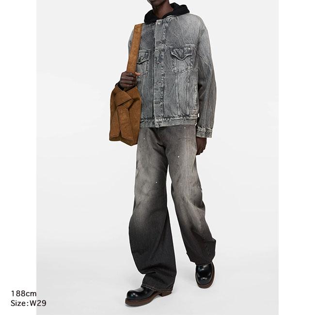 Acne Studios アクネストゥディオズ 2006M Black Trafalgar ルーズ