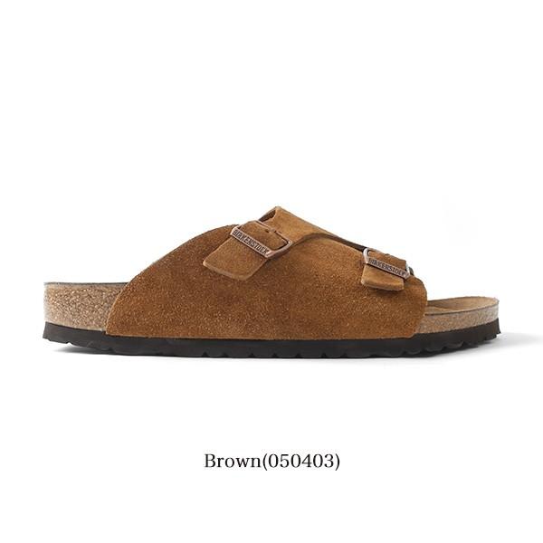 消毒済み ビルケンシュトック チューリッヒ スエード キャメル サンダル BIRKENSTOCK（ビルケンシュトック） チューリッヒ ZURICH サンダル