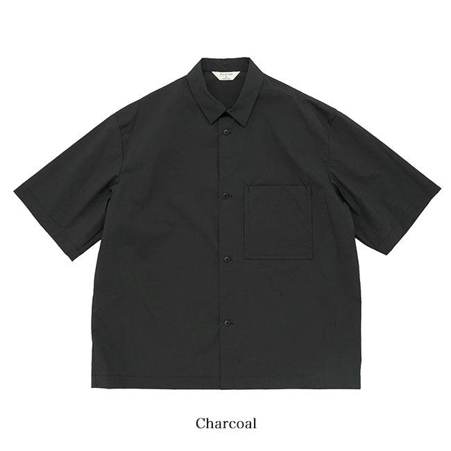 STILL BY HAND スティルバイハンド ナイロンシャツ SH02262 半袖シャツ