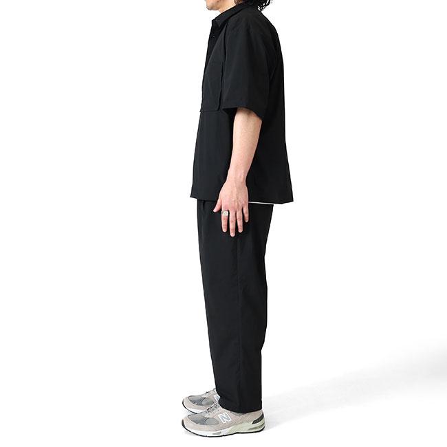 STILL BY HAND スティルバイハンド ナイロンシャツ SH02262 半袖シャツ