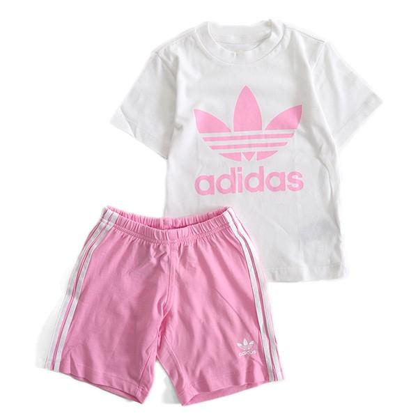 Adidas アディダスオリジナルス セットアップ Tシャツ ショーツ ギフト ベビー キッズ Carrot Fr