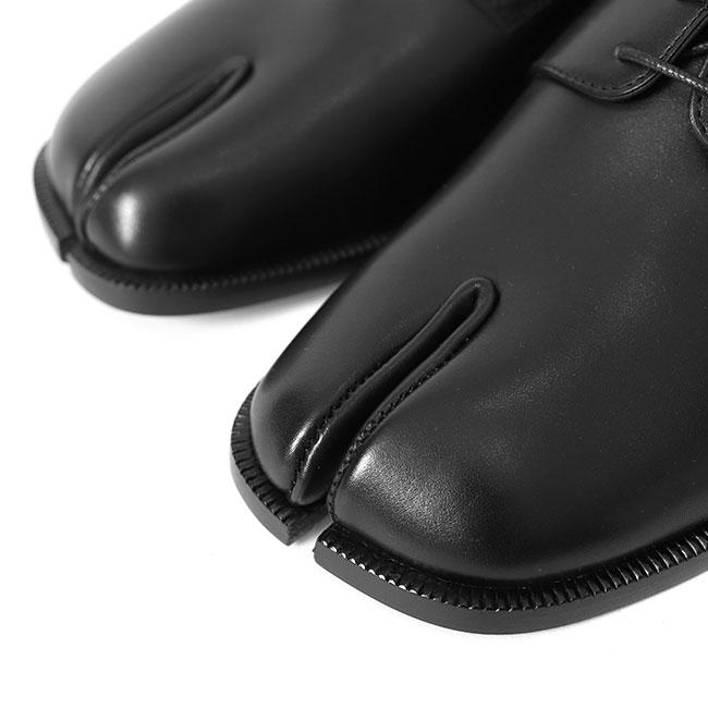 Maison Margiela メゾンマルジェラ タビ レースアップ レザーシューズ