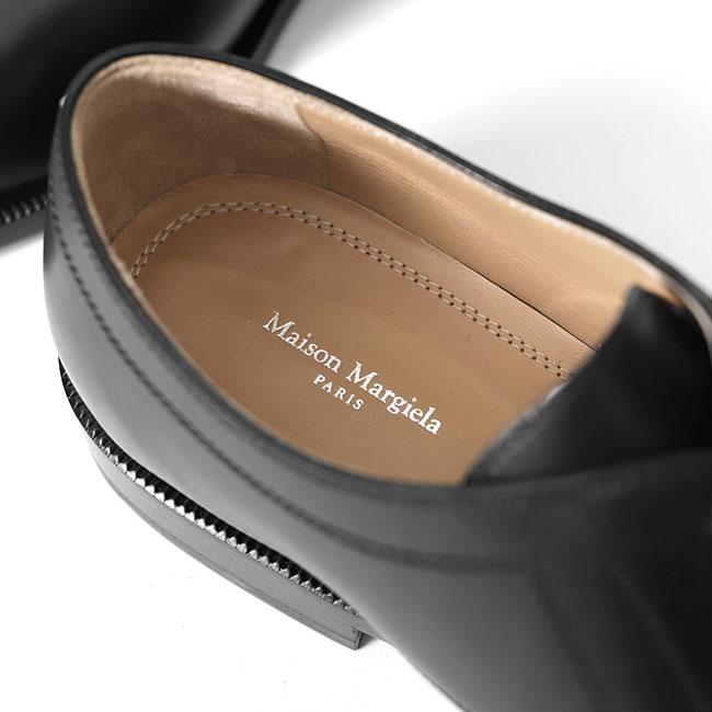 Maison Margiela メゾンマルジェラ タビ レースアップ レザーシューズ