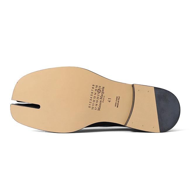 Maison Margiela メゾンマルジェラ タビ レースアップ レザーシューズ