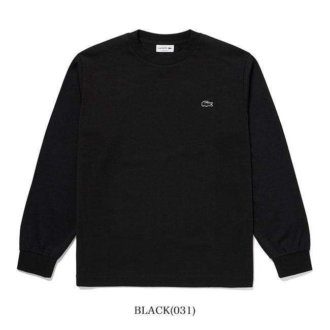 LACOSTE ラコステ ロゴ ロンT TH5583 長袖Tシャツ メンズ : Golden