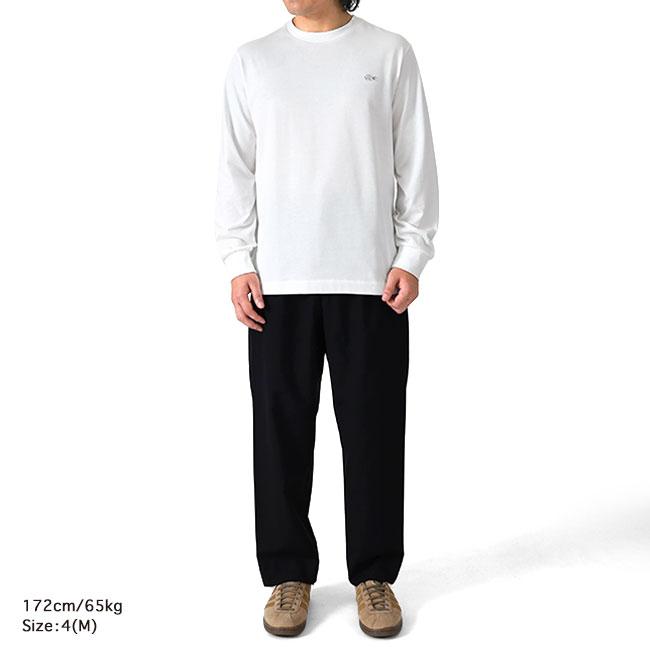 LACOSTE ラコステ ロゴ ロンT TH5583 長袖Tシャツ メンズ : Golden
