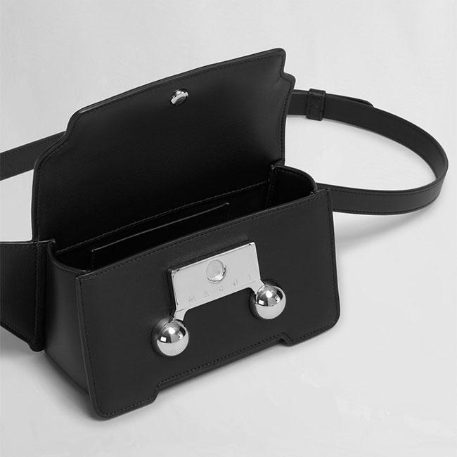 [TIME SALE] MARNI マルニ Trunkaroo トランカロー レザー クロスボディバッグ MUMQ0022U0 P6948 ショルダーポーチの画像