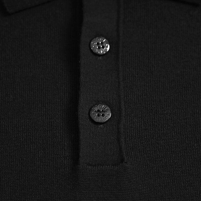 stone  ストーンアイランド　ポロシャツ　黒 楽天市場】Stone Island ストーンアイランド ピケ ポロシャツ