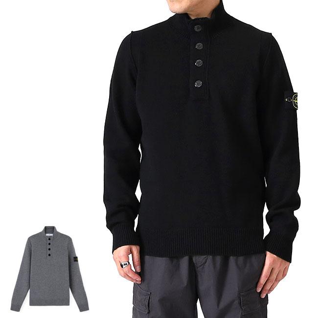 Stone Island ストーンアイランド MAGLIA ハーフボタン スタンド