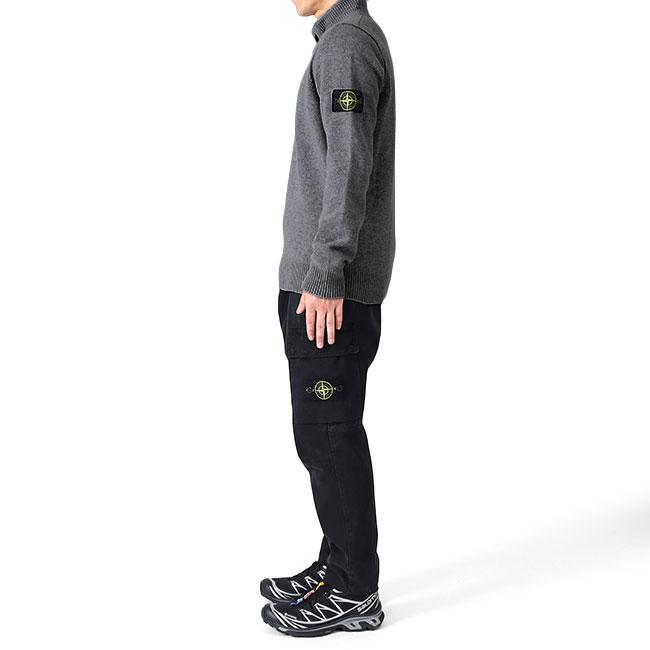 Stone Island ストーンアイランド MAGLIA ハーフボタン スタンド