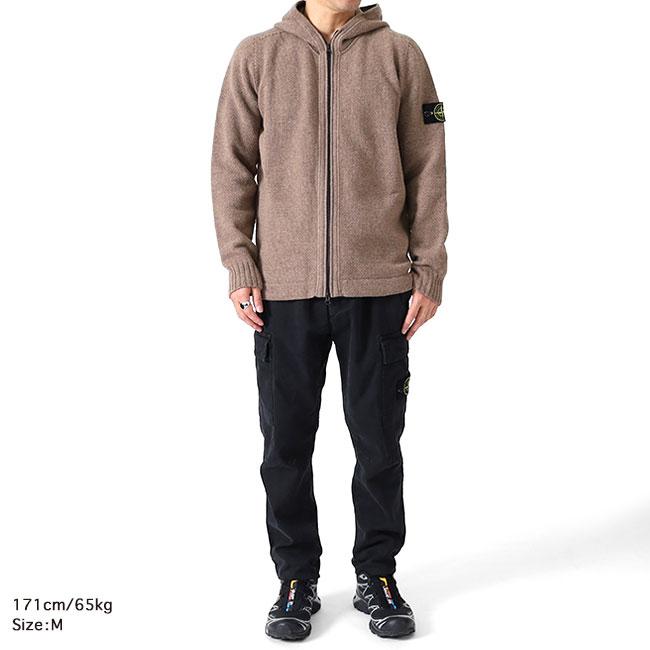 Stone Island ストーンアイランド MAGLIA ラムウール フード付き Stone Island ストーンアイランド MAGLIA ラムウール フード付き