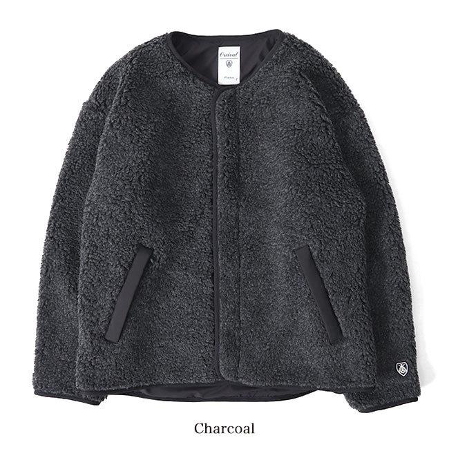 ORCIVAL オーシバル ウールボア ノーカラージャケット OR-A0081 WBA