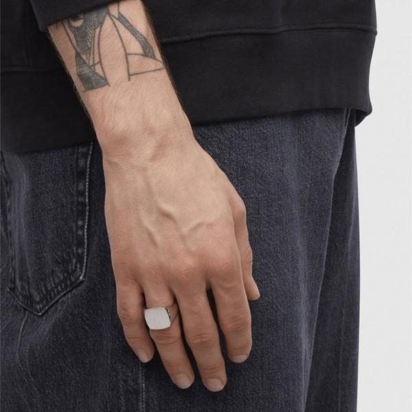 TOMWOOD トムウッド Cushion Satin 100372M リング 指輪 シルバー