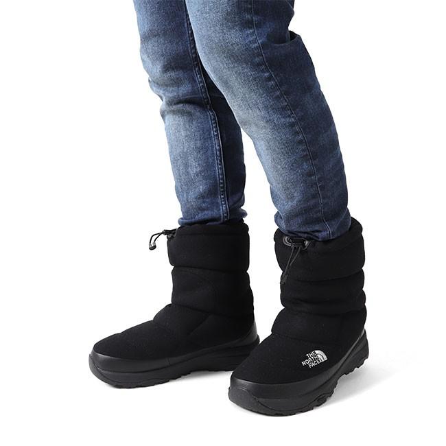 ノースフェイス ヌプシ ブーティー ウール 26 ブラック NF51978 THE NORTH FACE（ザ ノースフェイス） ノースフェイス ウール ヌプシ