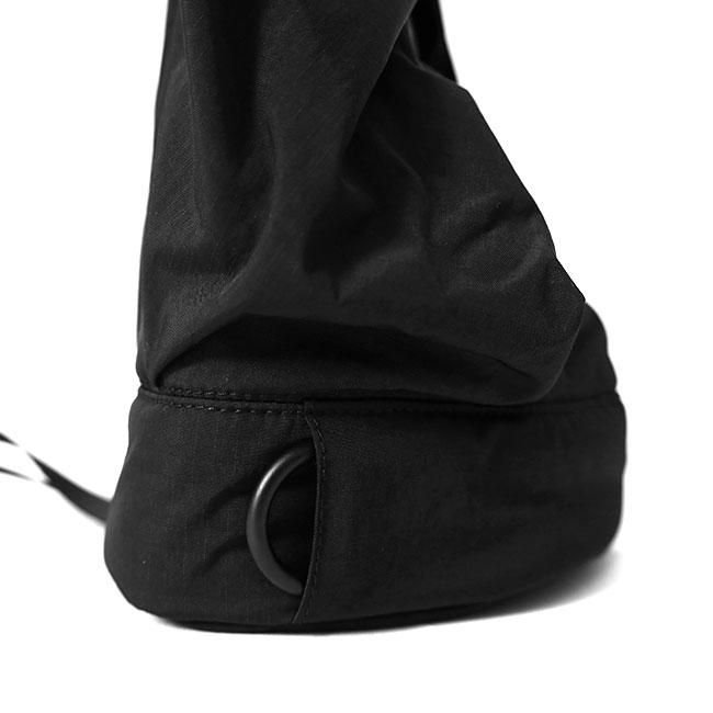 Y-3 ワイスリー ナイロンリップストップ スリングバッグ KD0214 黒