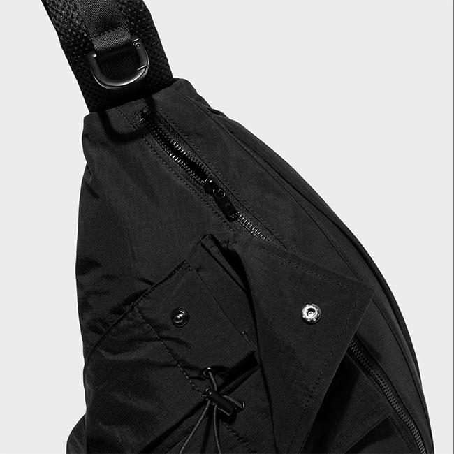 極美品✨y2k シュプリーム スリングバッグ ナイロン ブラック ダブルジップ ブラックナイロン スリングバッグ y2k shoulder bag 00✴︎希望