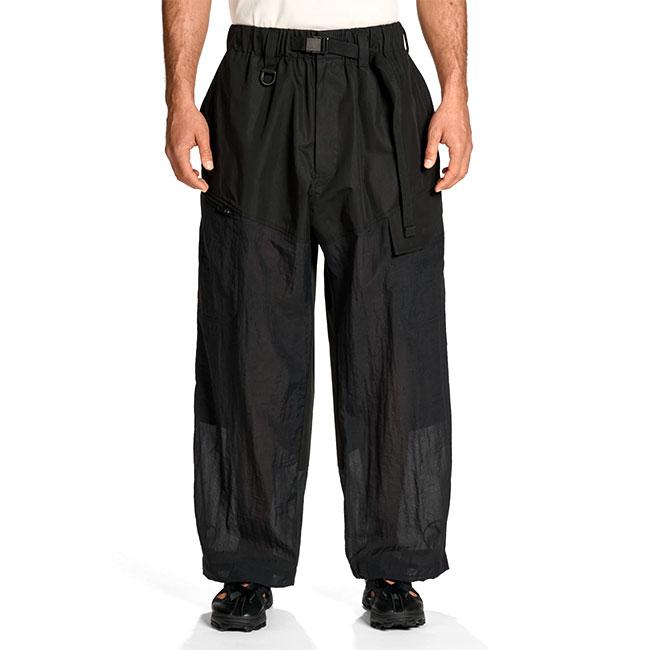 Y-3 ワイスリー バックル付きベルト ストレート カーゴパンツ KD3976