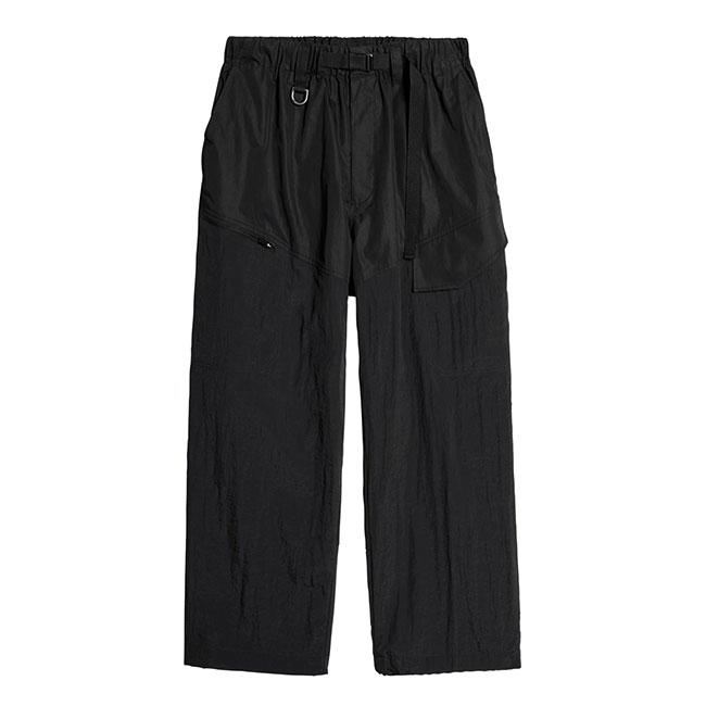 Y-3 ワイスリー バックル付きベルト ストレート カーゴパンツ KD3976