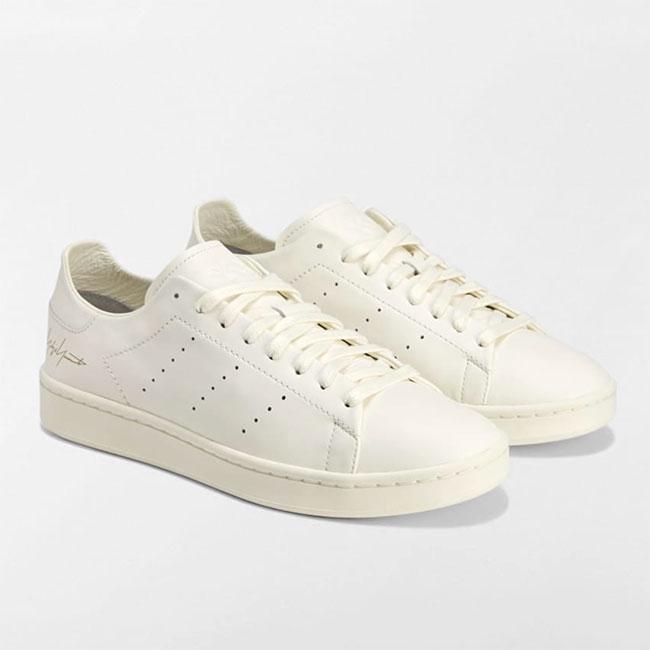 Y-3 ワイスリー STAN SMITH スタンスミス レザースニーカー KI3463 白 ホワイト シューズ メンズの画像