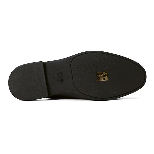 JIL SANDER ジルサンダー SABOT サボ レザースリッパ J33WX0006 P7583 黒 レザーサンダル メンズの画像