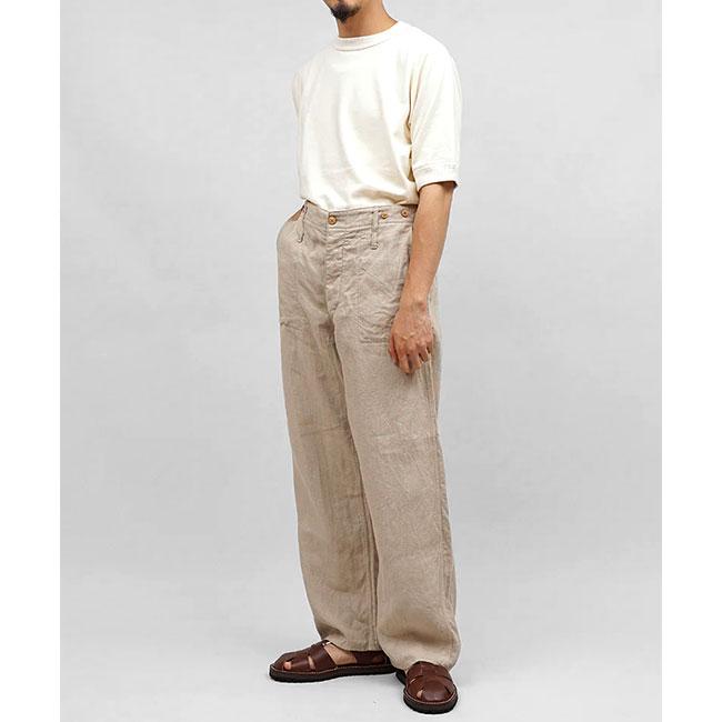 Nigel Cabourn ナイジェルケーボン リネン ピンオックス