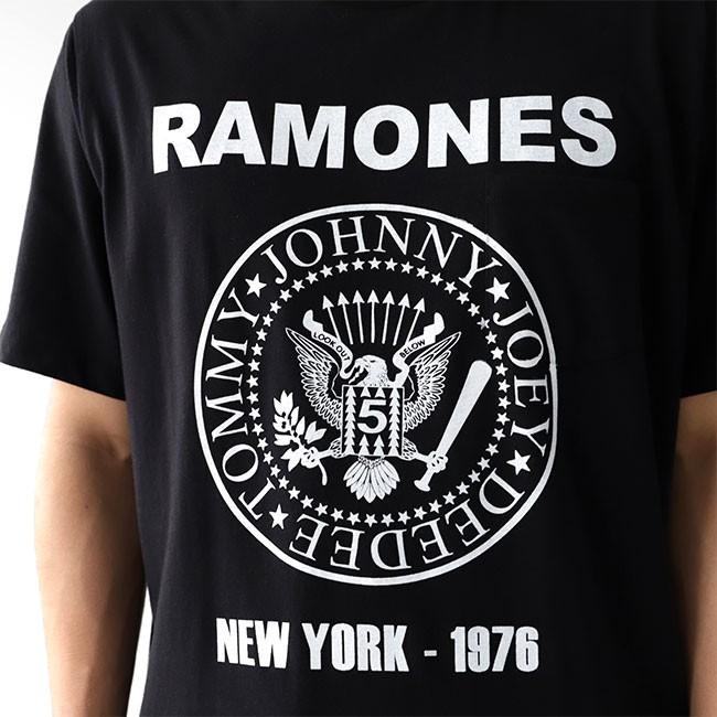 DEPARTMENT FIVE デパートメントファイブ RAMONES ラモーンズ ロックTシャツ U18TRR バンドT メンズ｜golden-state｜04