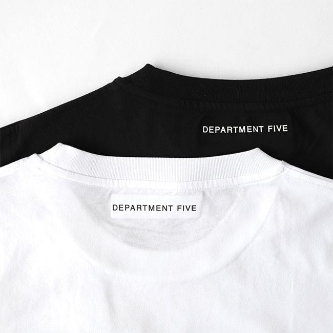 SALE] DEPARTMENT FIVE デパートメントファイブ 胸ポケット ロゴT 