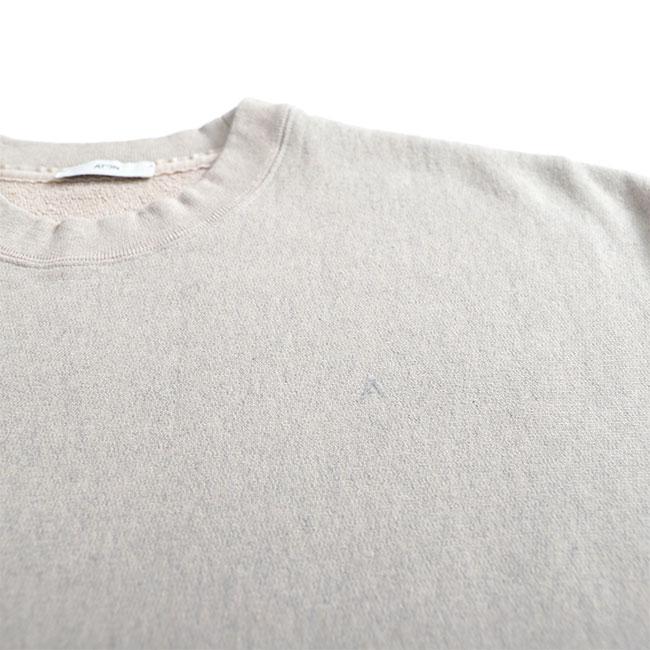 新品 エイトン ナチュラルダイ 裏毛 オーバーサイズ スエット ラピスラズリ M ATON エイトン ナチュラルダイ オーバーサイズ プルオーバー