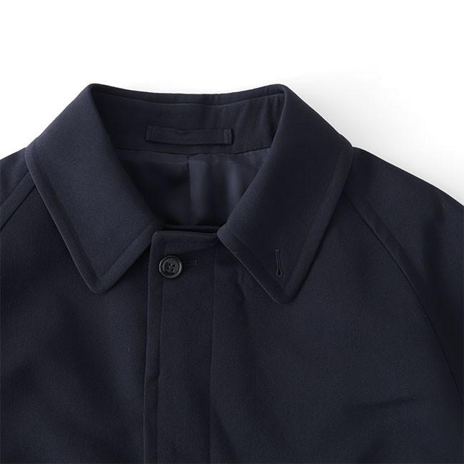 UNFIL unfil アンフィル ウールギャバジン バルマカーンコート ONFL