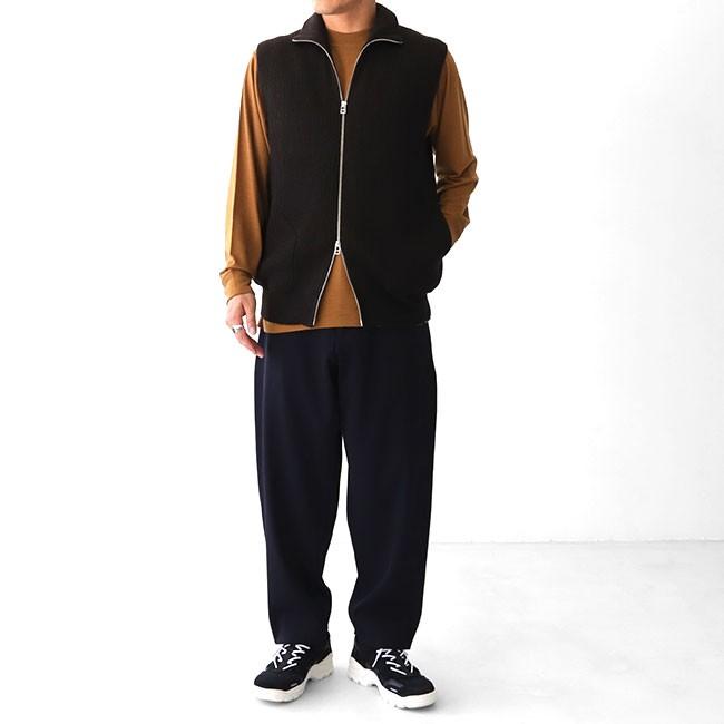 UNFIL（アンフィル） ウール ハイネック ドライバーズベスト ONFL