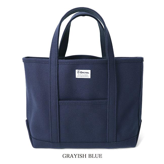 ORCIVAL オーシバル メルトン トートバッグ 中 RC-7058 WMT